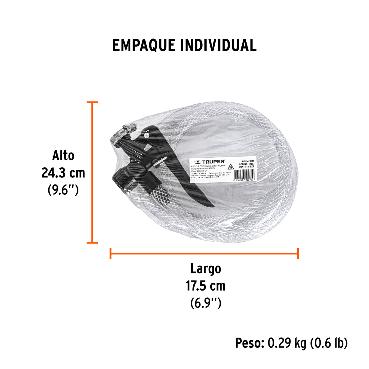 Pistola económica con manguera completa para FM-425