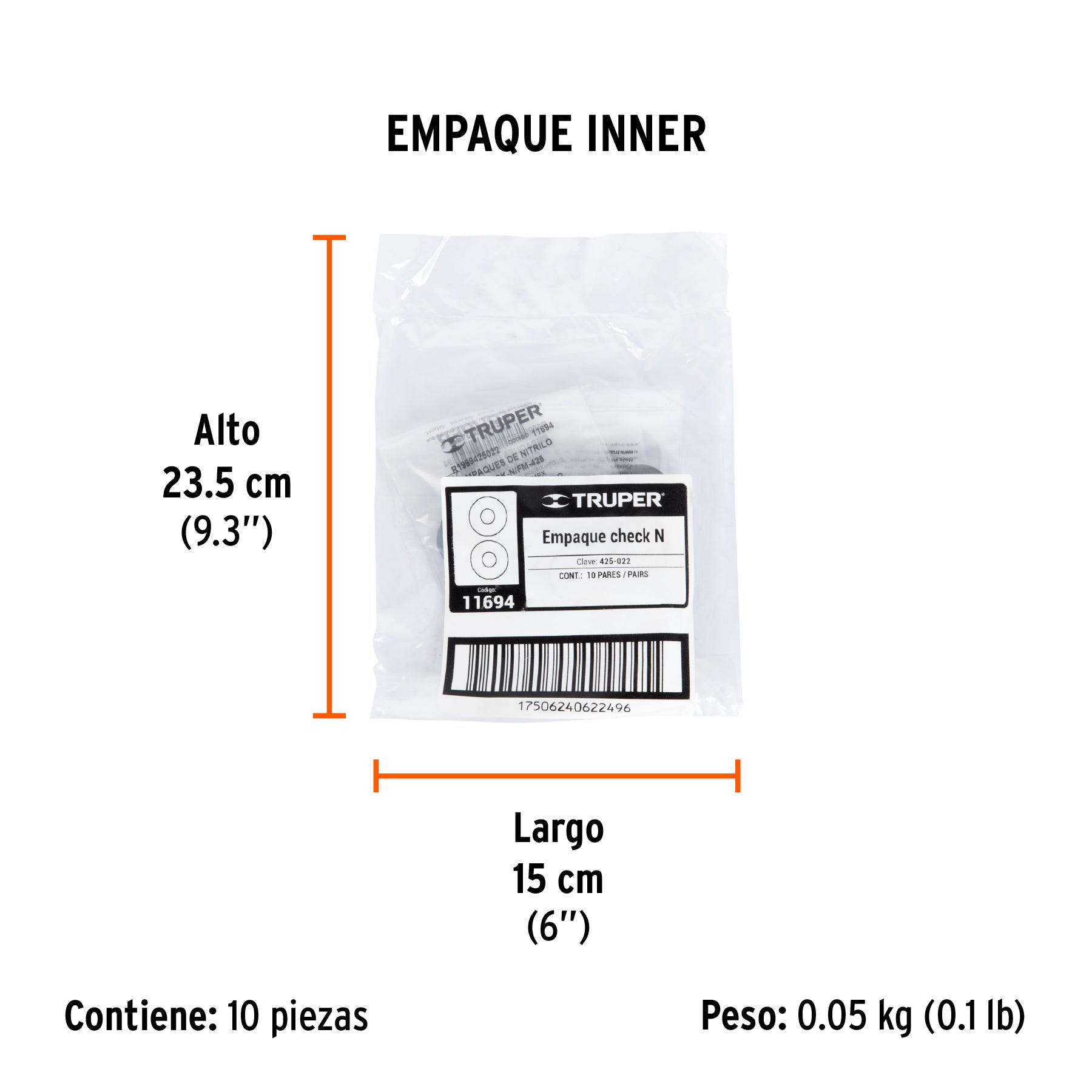 Empaque Chek-N para fumigadora FM-425