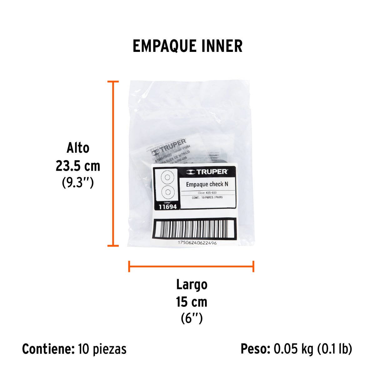 Empaque Chek-N para fumigadora FM-425