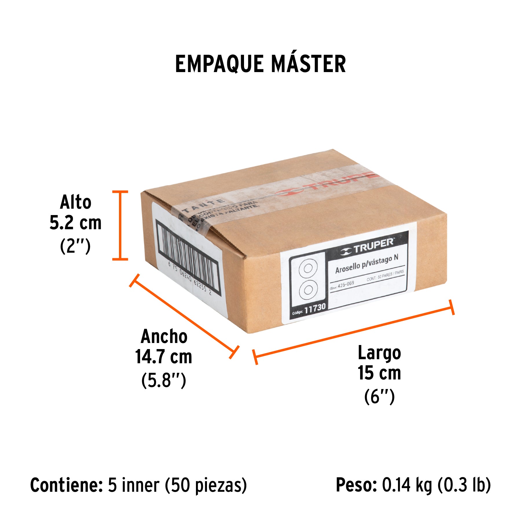 O ring para vástago -N para fumigadora FM-425