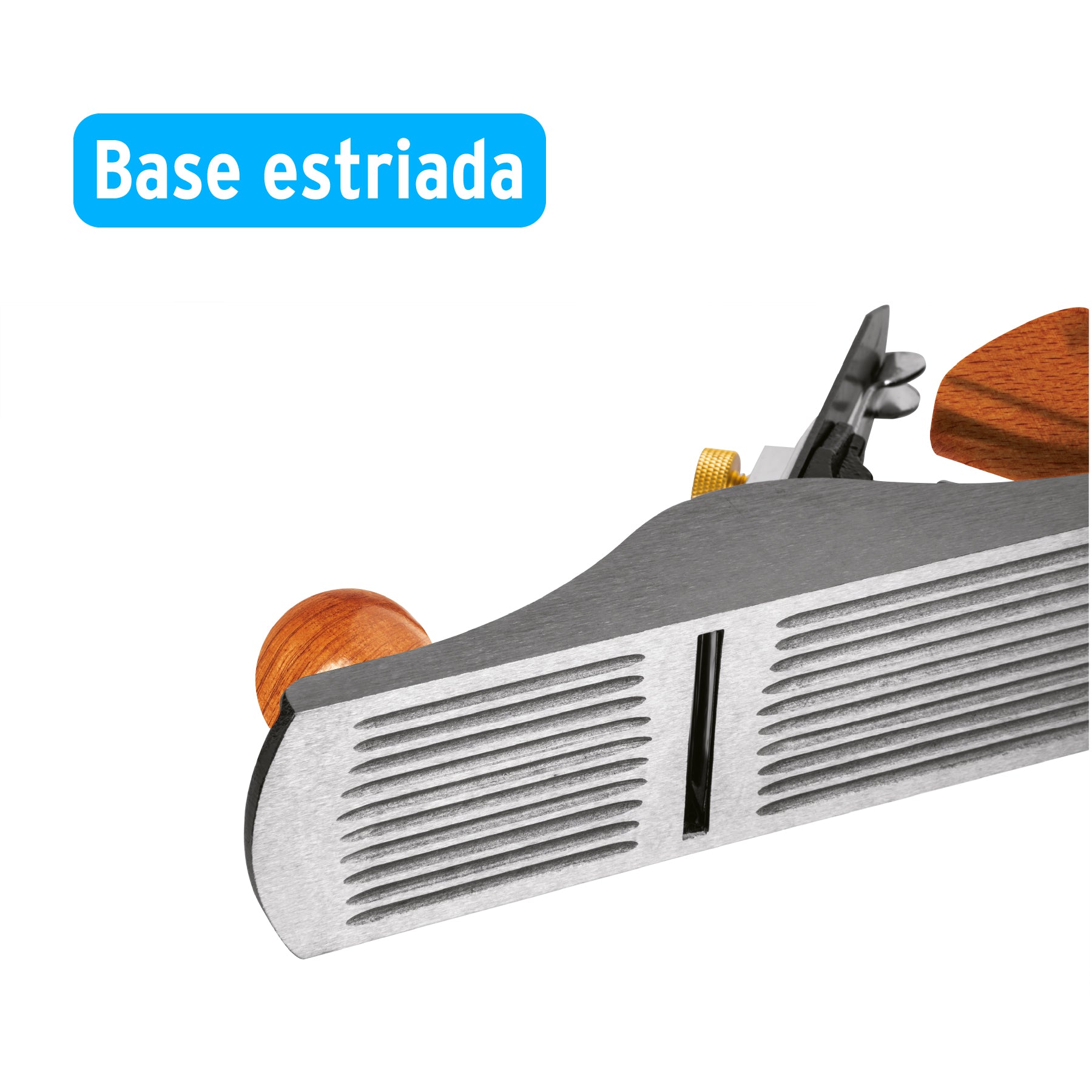 Cepillo para carpintero # 4, estriado