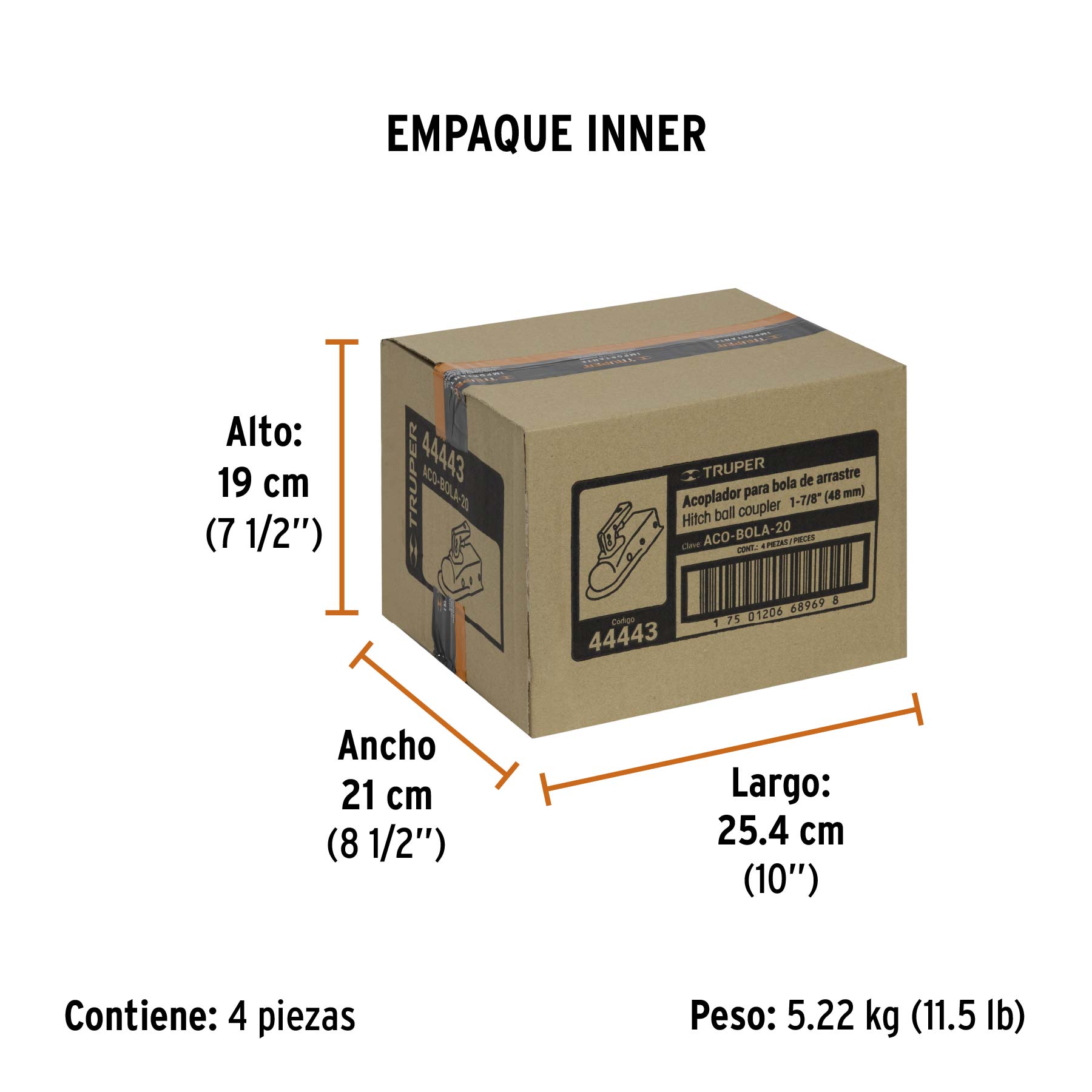 Acoplador para bola-20