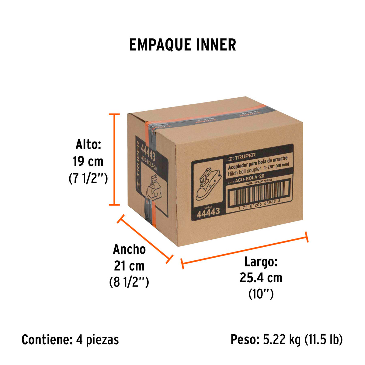 Acoplador para bola-20