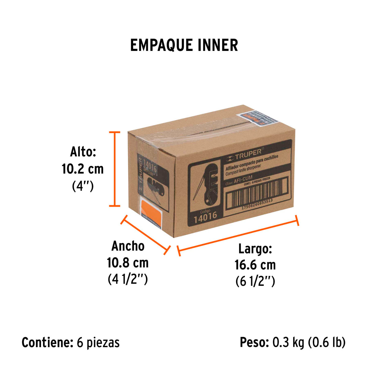 Afilador de cuchillos, mini