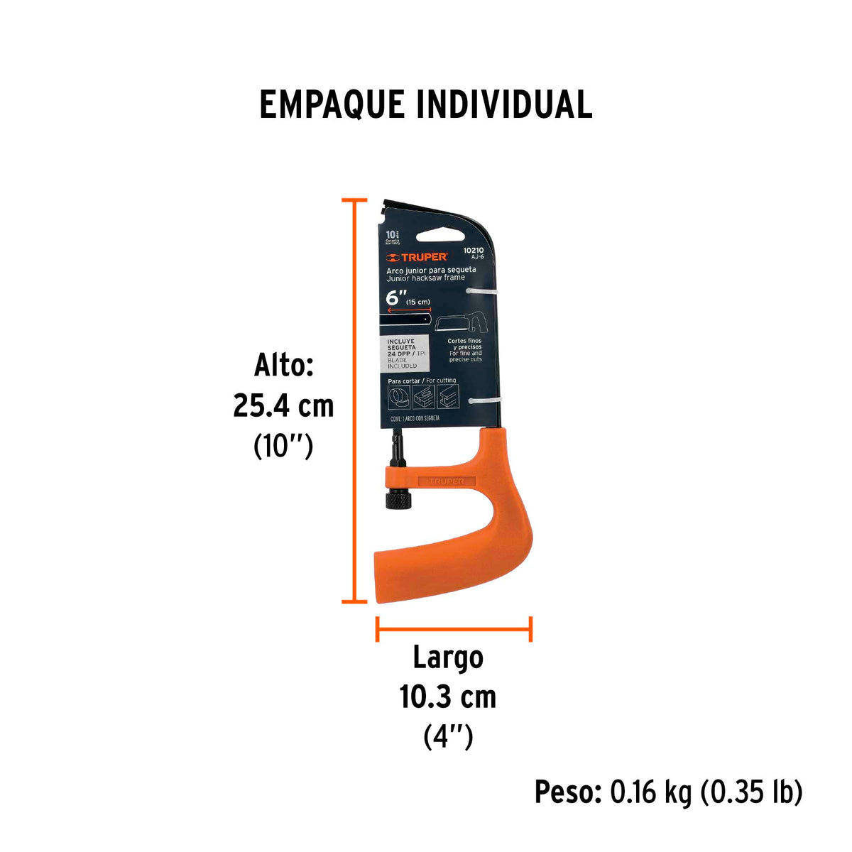 Arco junior para segueta 6"
