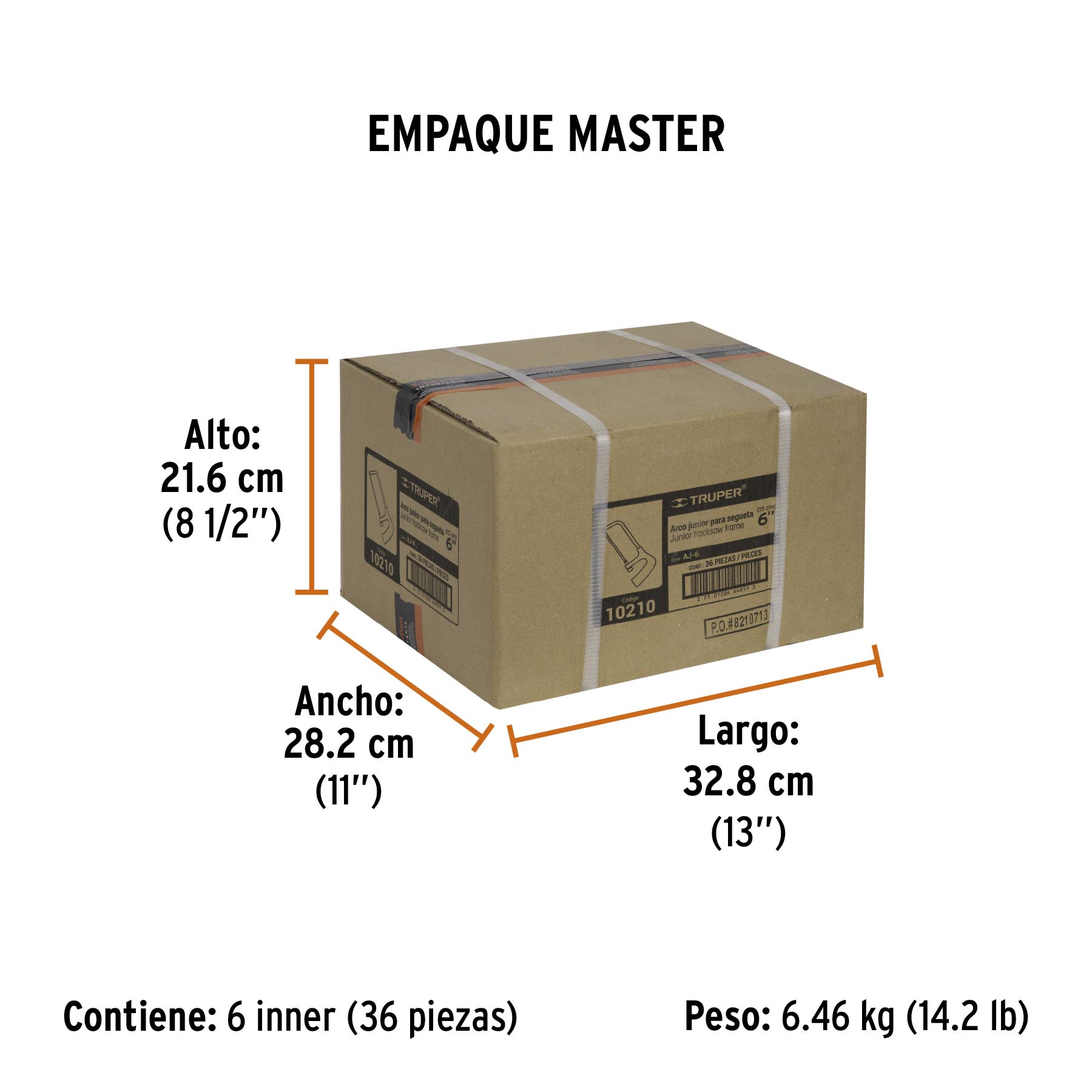 Arco junior para segueta 6"