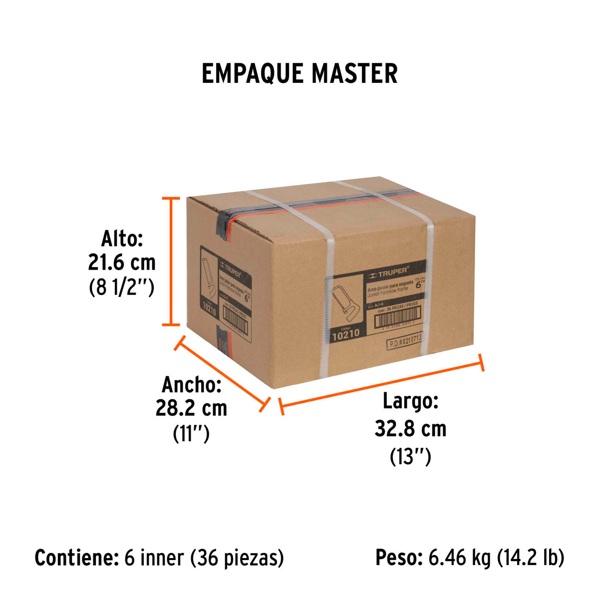 Arco junior para segueta 6"