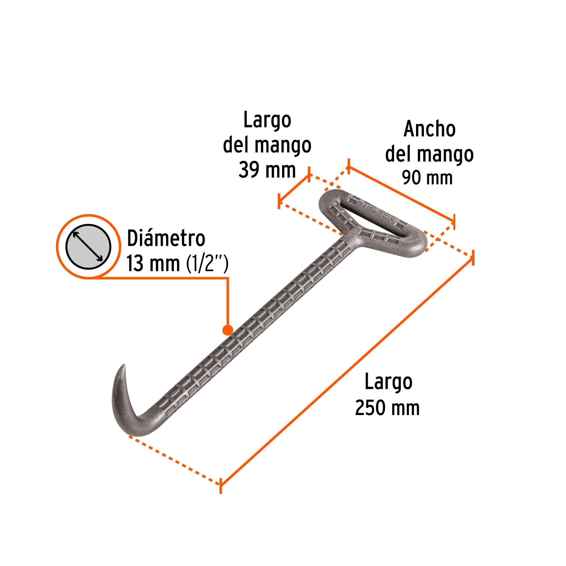 Amarrador de varillas con grip