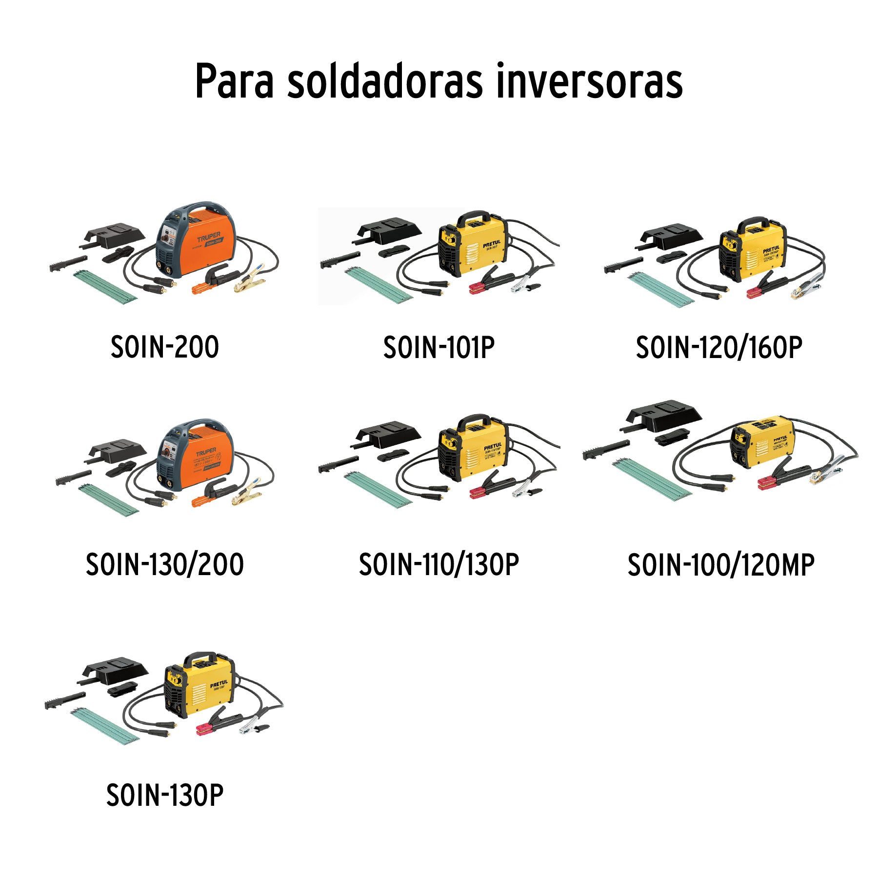 Antorcha para soldadora SOIN-160 y SOIN-200