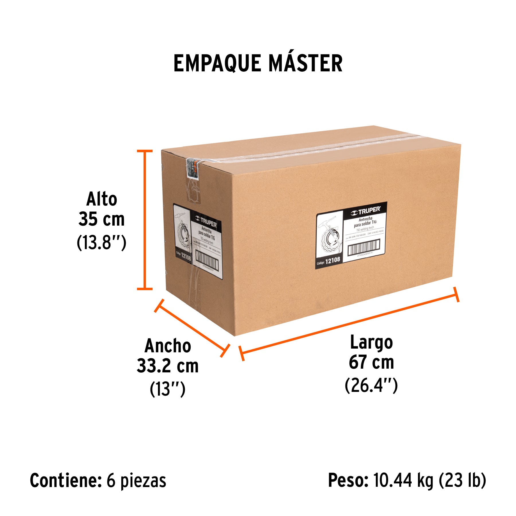 Antorcha para soldadora SOIN-160 y SOIN-200