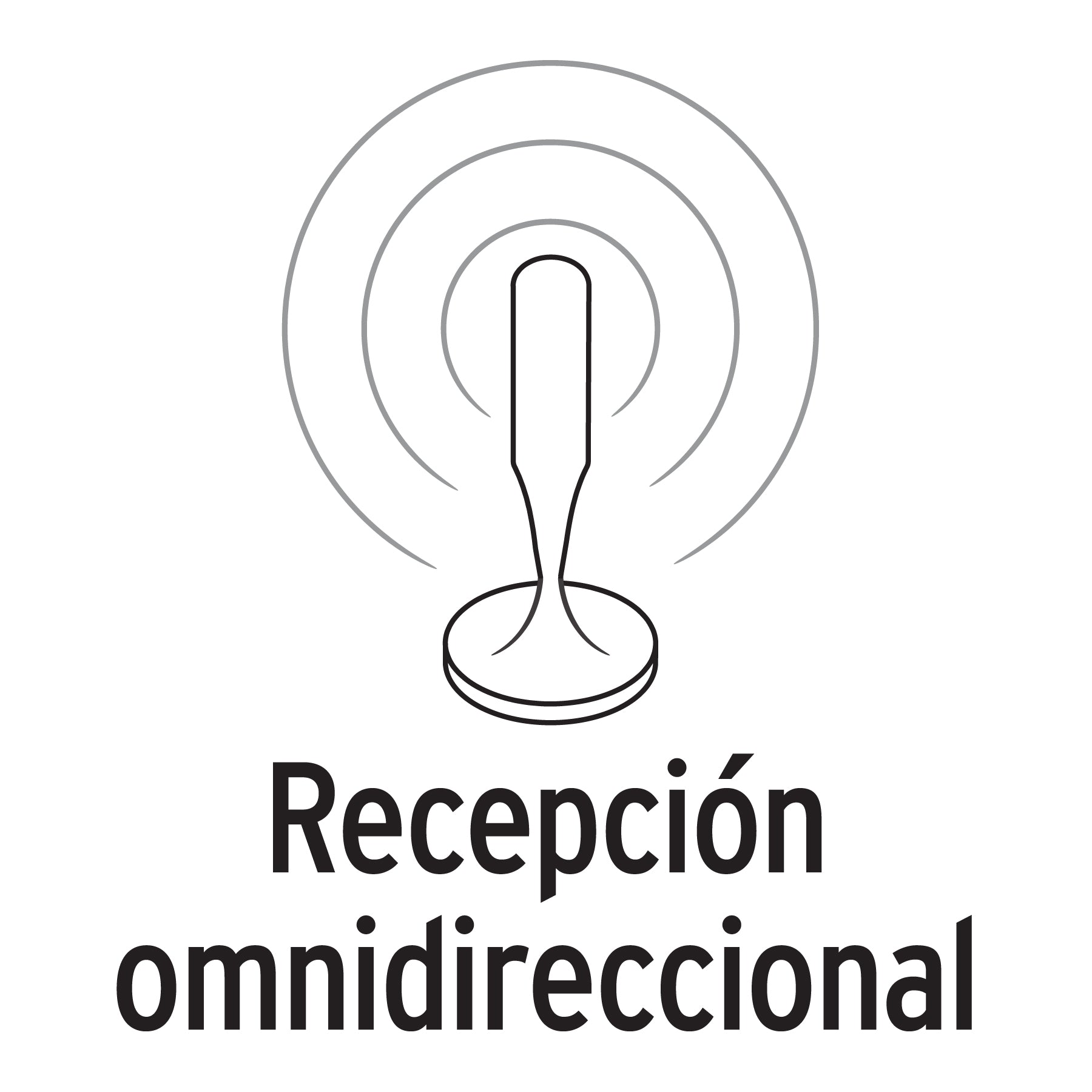 Antena de interior para TV HD, base magnética, 24 dB VOLTECK