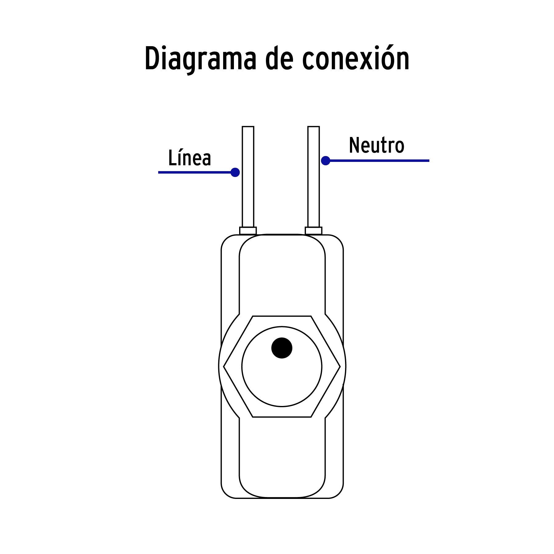 Apagador de palanca con cable