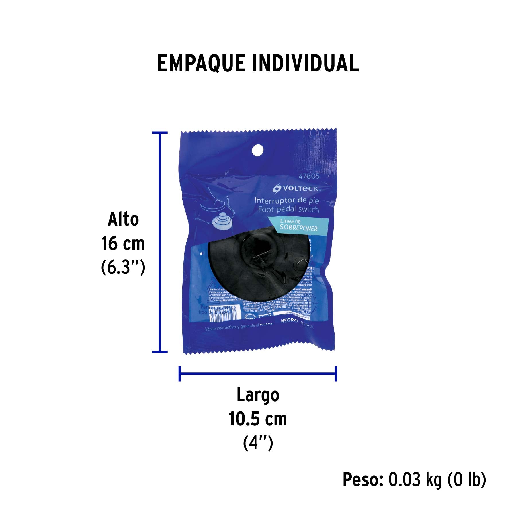 Interruptor de pie, Volteck