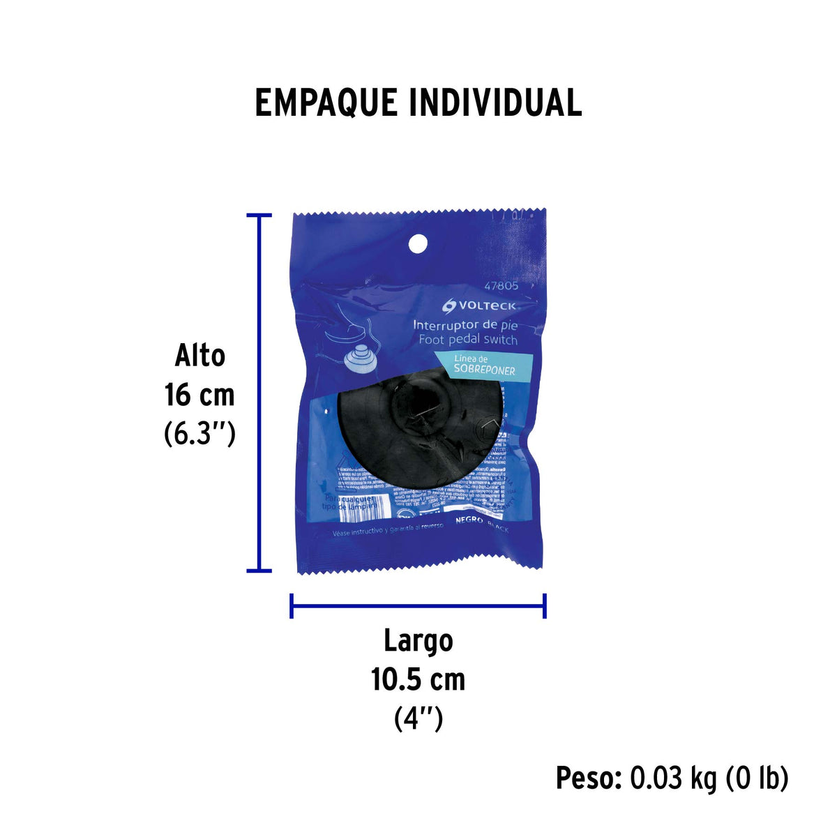 Interruptor de pie, Volteck