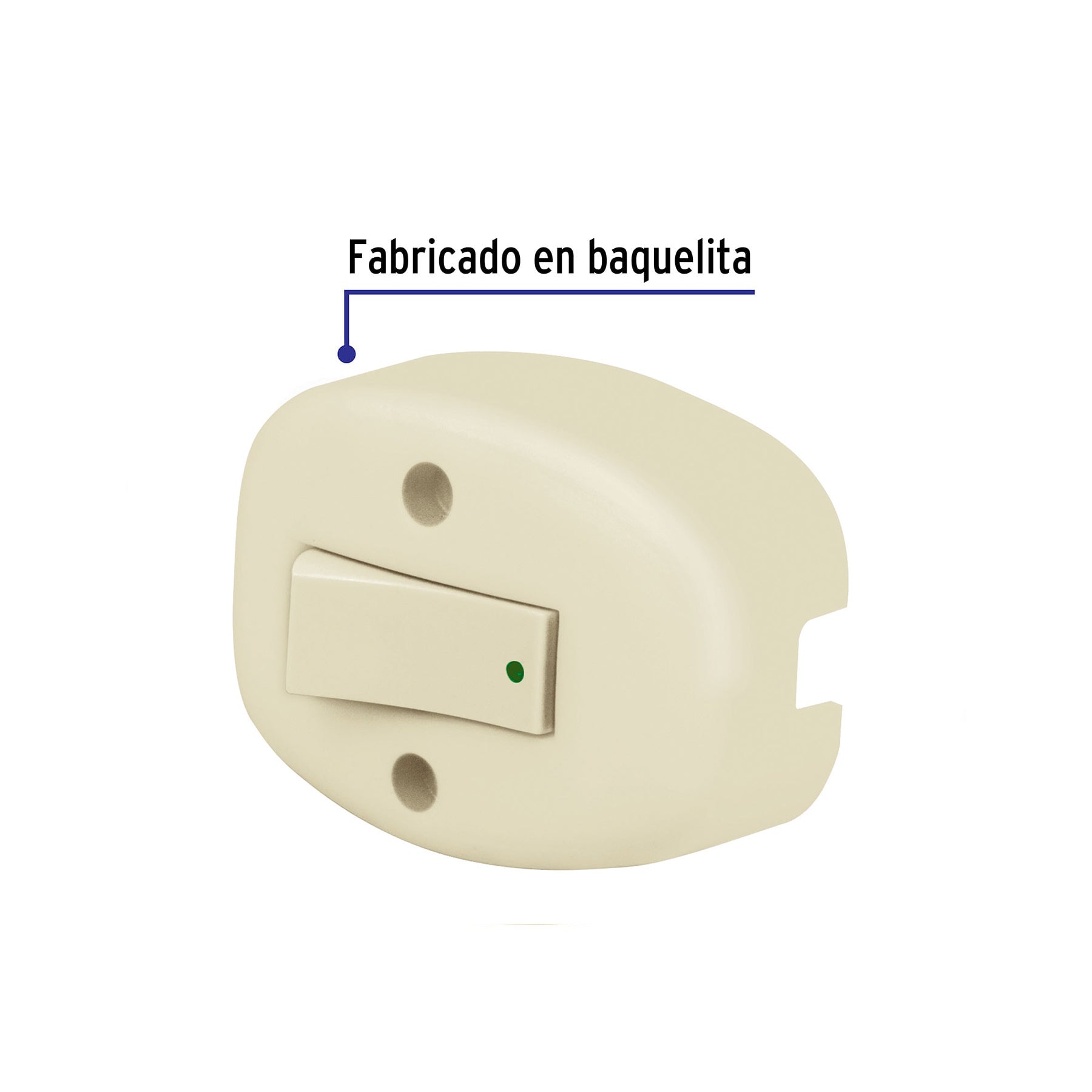 Interruptor de sobreponer sencillo a granel