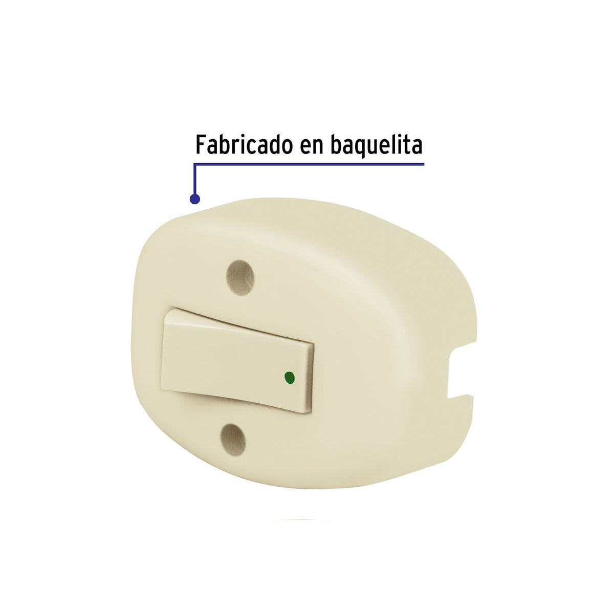 Interruptor de sobreponer sencillo a granel