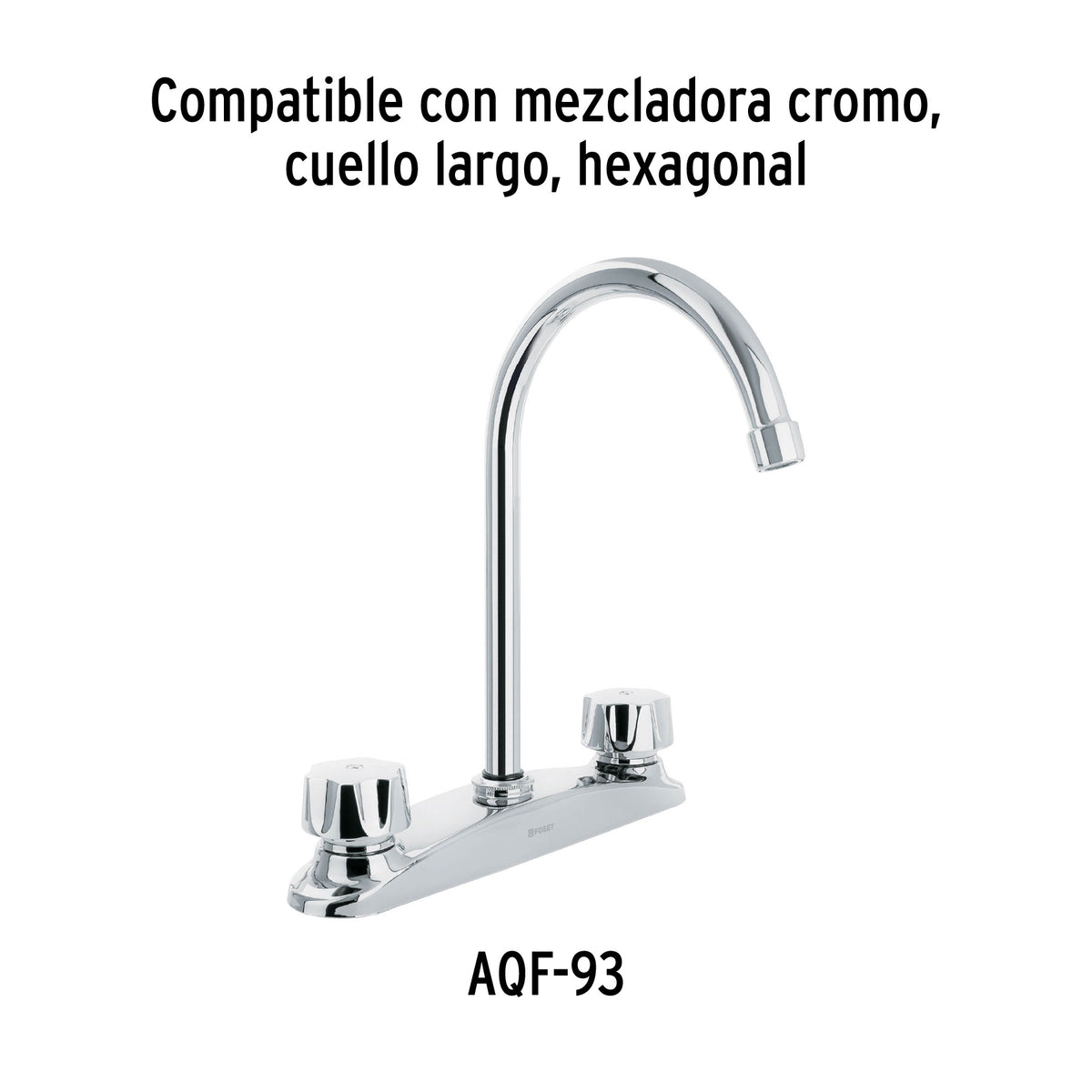 Cuello para mezcladora de fregadero AQCR-93, Foset