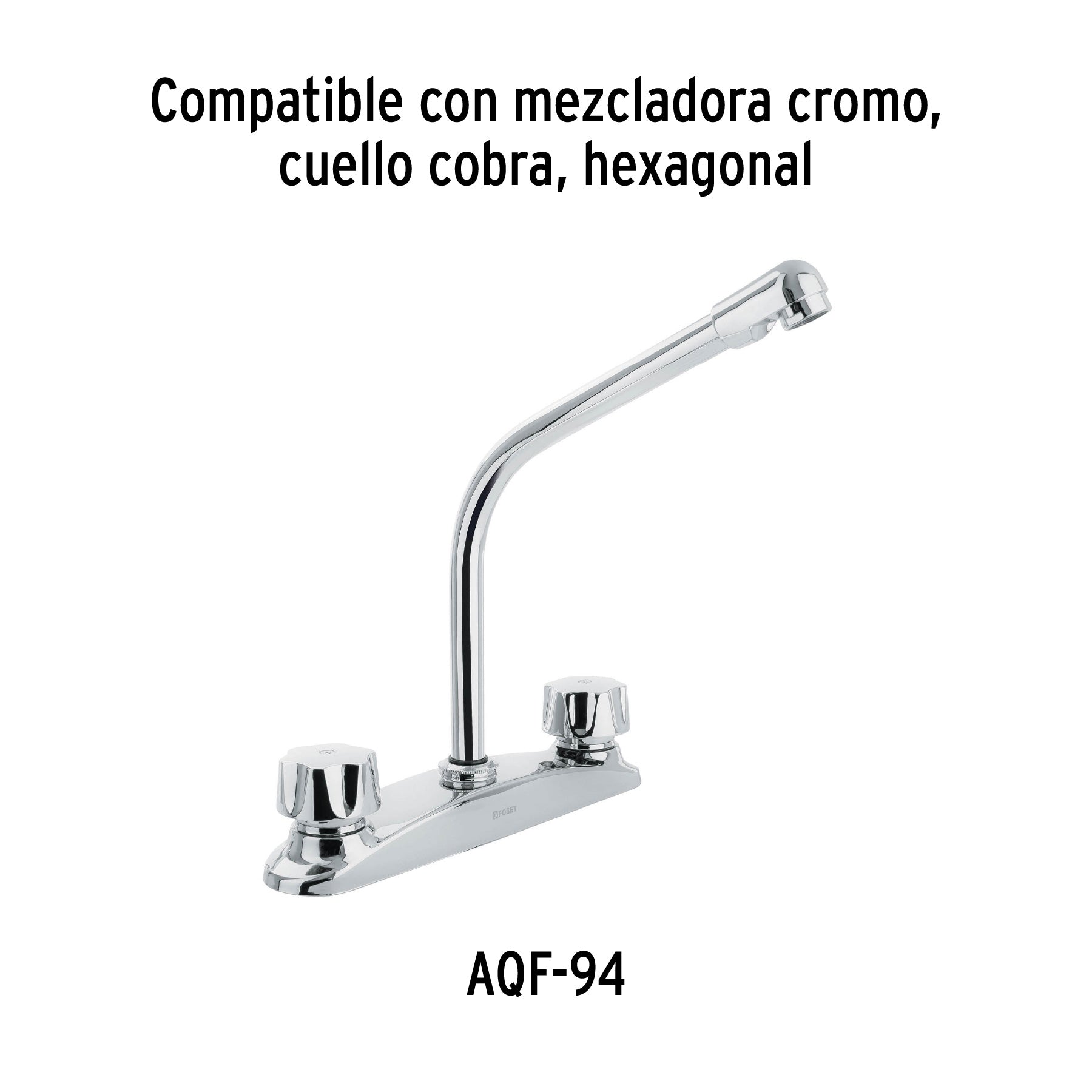 Cuello tipo cobra para mezcladora de fregadero AQCR-94,Foset