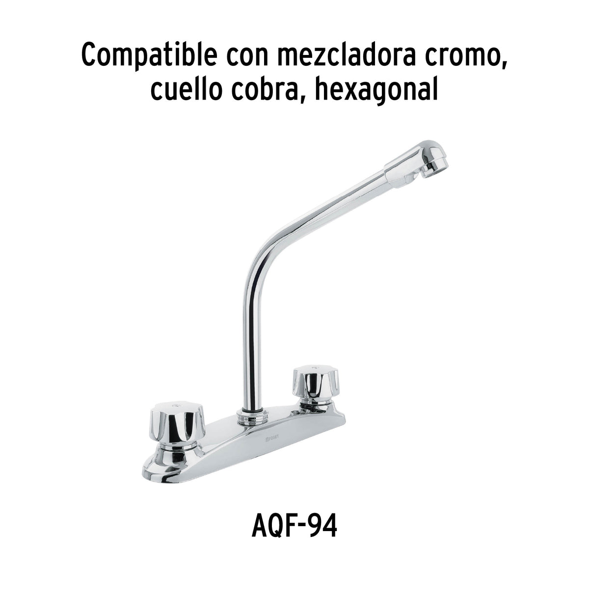 Cuello tipo cobra para mezcladora de fregadero AQCR-94,Foset