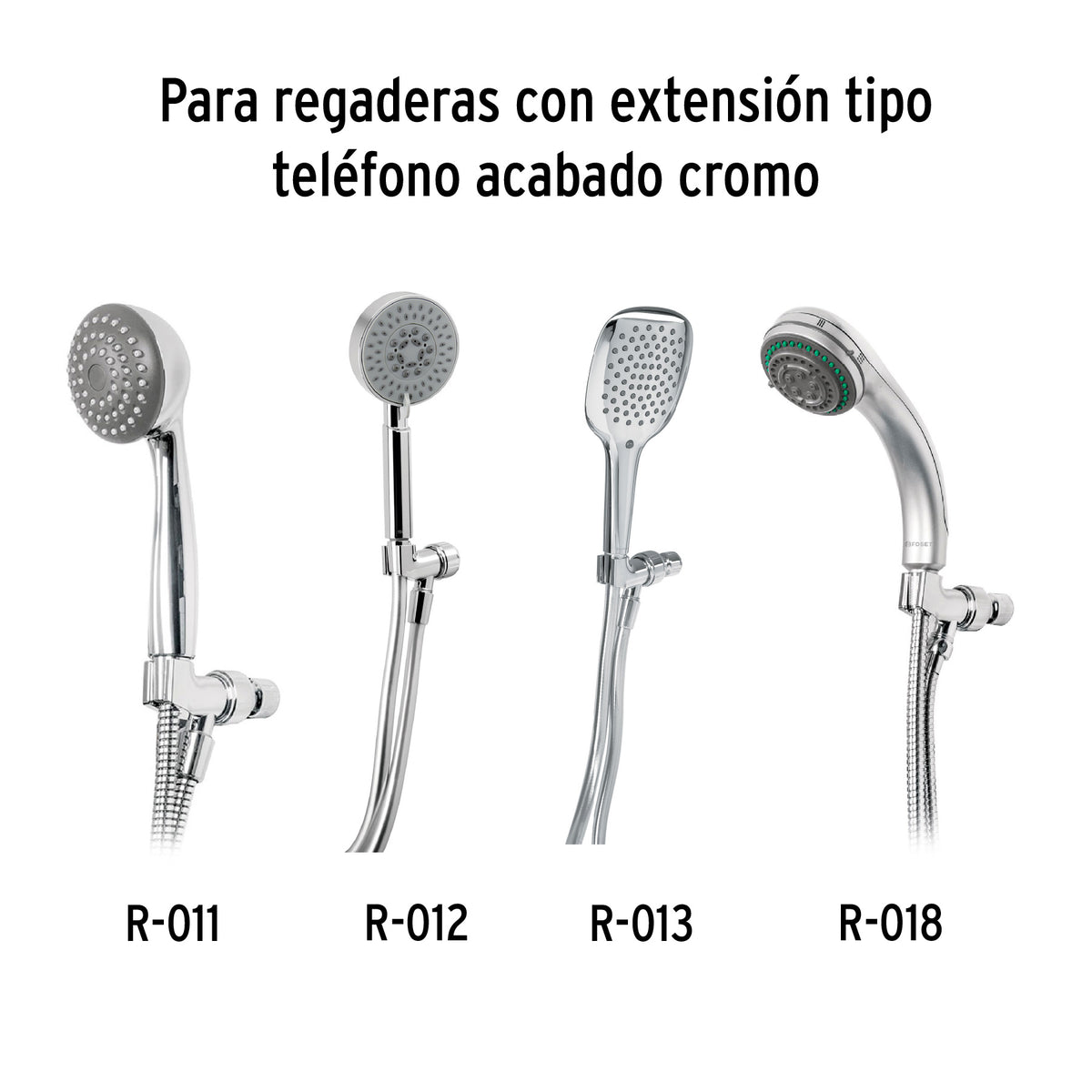 Manguera plástica para regadera, manual