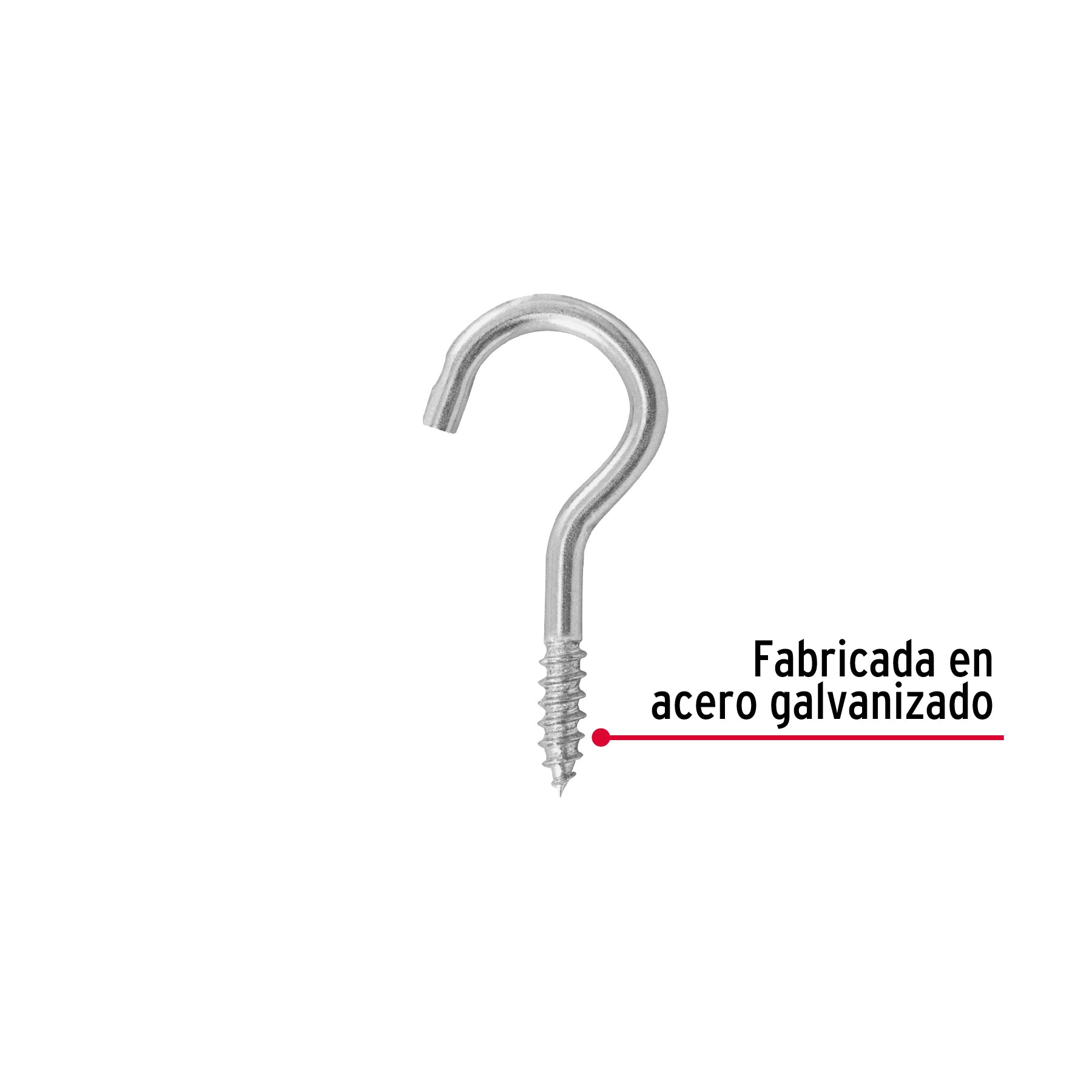 Armella 18 x 50 abierta, caja con 144 pzas