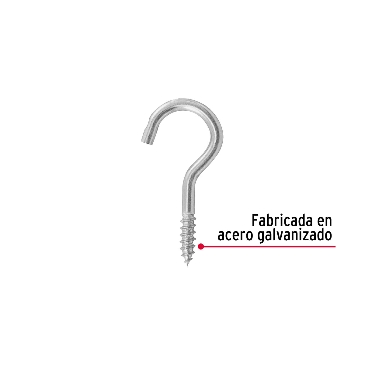 Armella 18 x 50 abierta, caja con 144 pzas