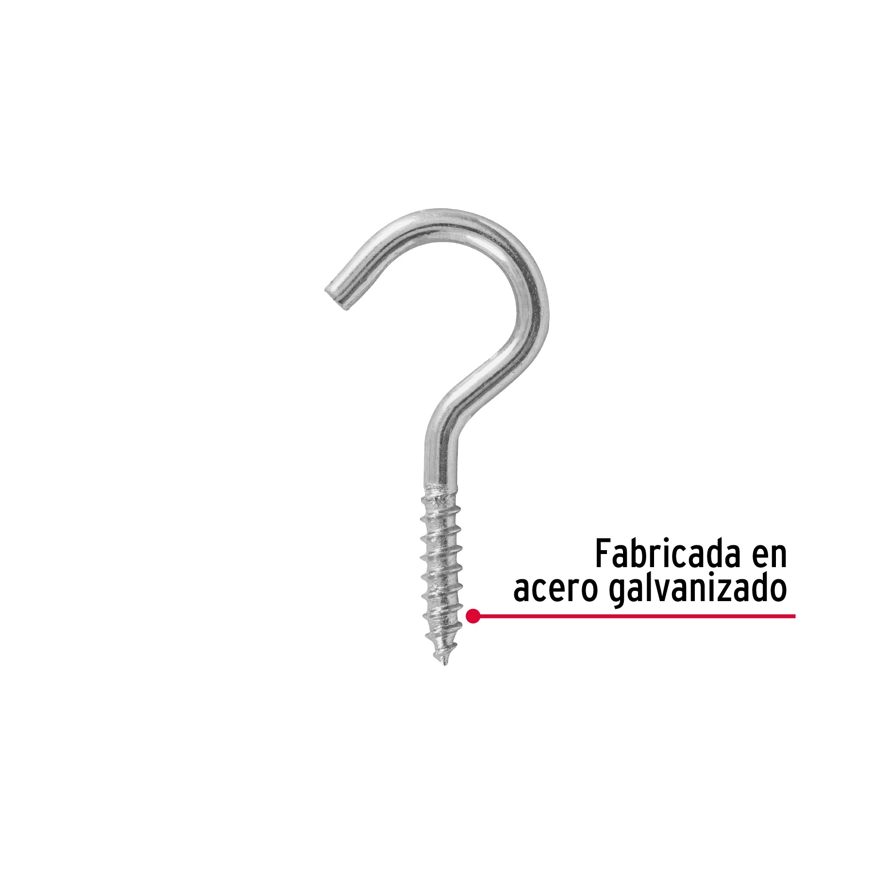 Armella 20 x 70, abierta, caja con 144 pzas