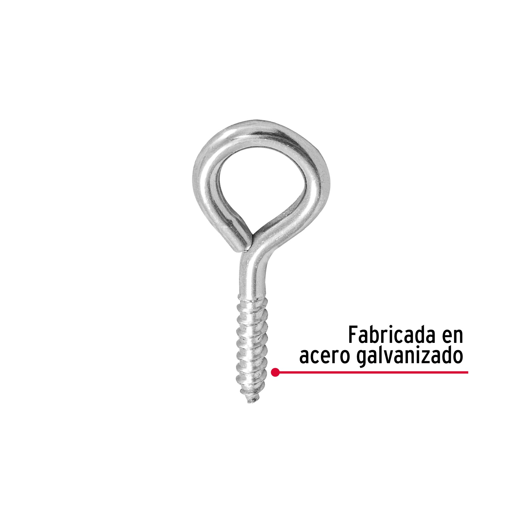 Armella 21 x 80, cerrada, caja con 144 pzas