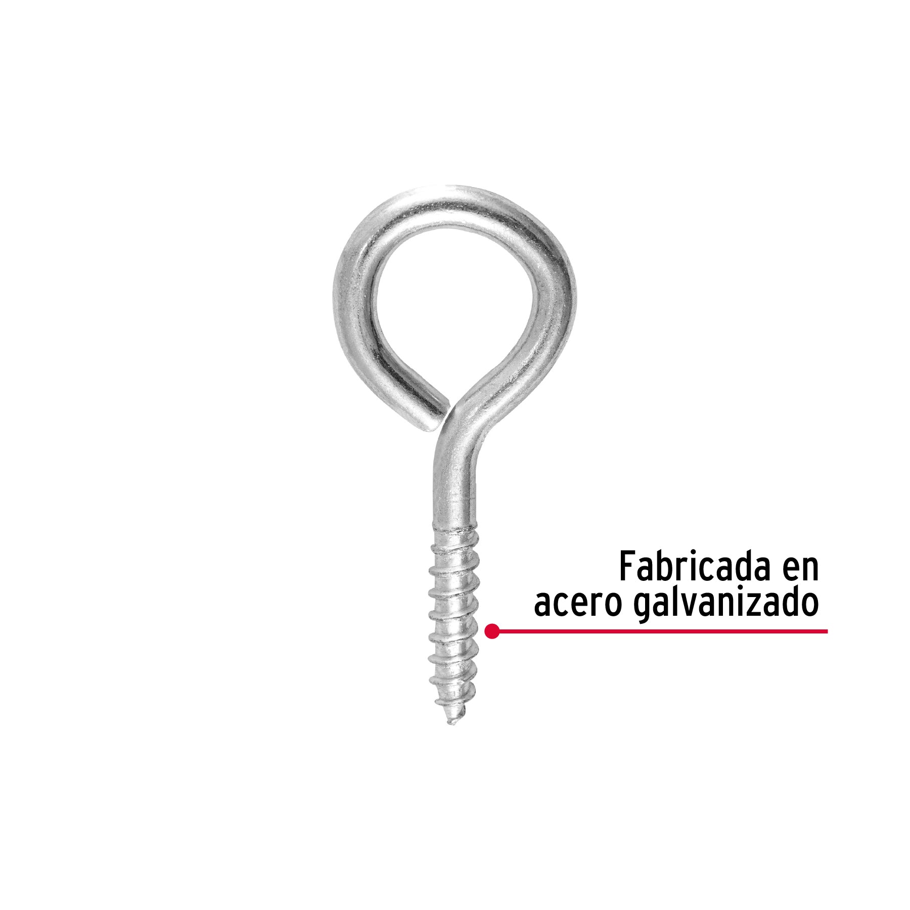 Armella 22 x 100, cerrada, caja con 72 pzas