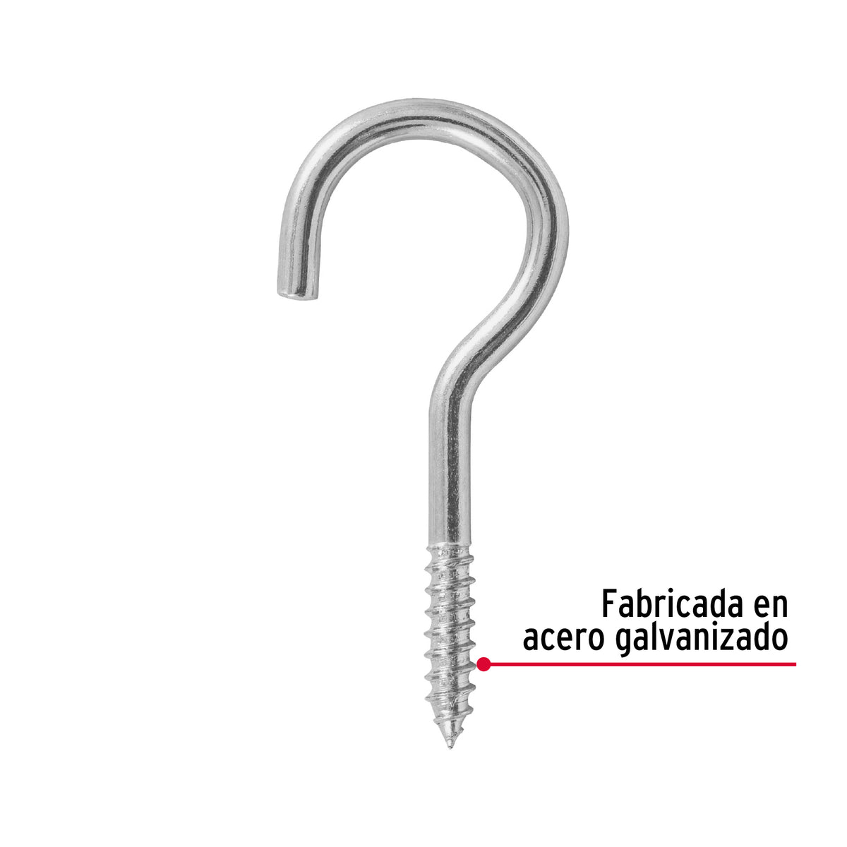 Armella 23 x 110, abierta, caja con 72 pzas