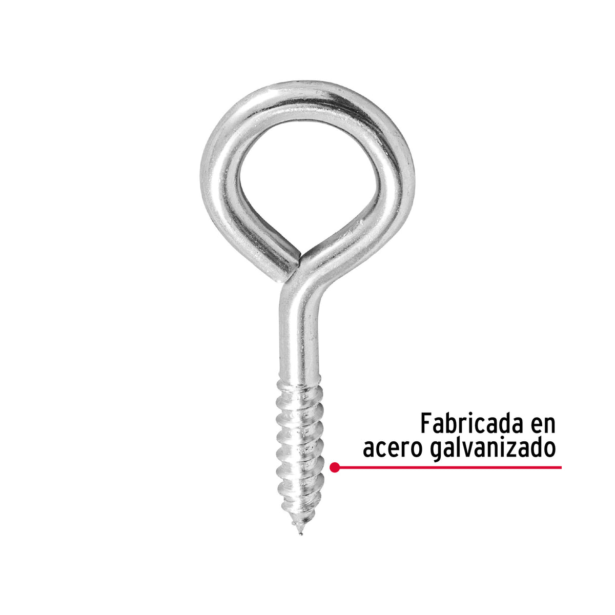 Armella 23 x 110, cerrada, caja con 72 pzas