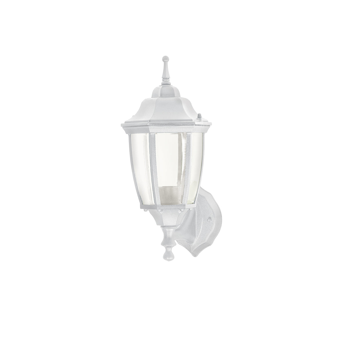 Arbotante farol soportado, blanco, 1XE26