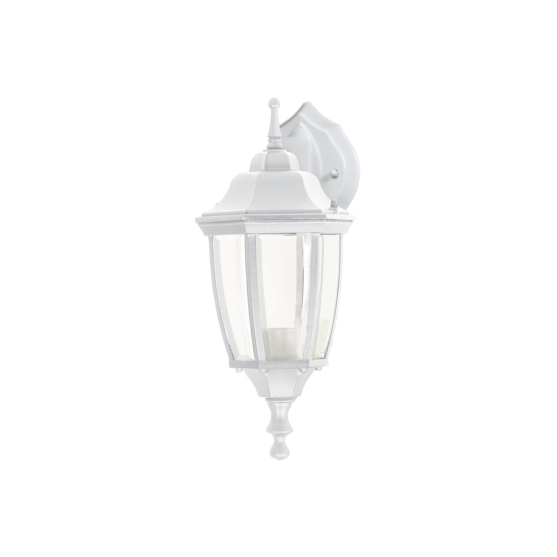 Arbotante farol suspendido, blanco, 1XE26