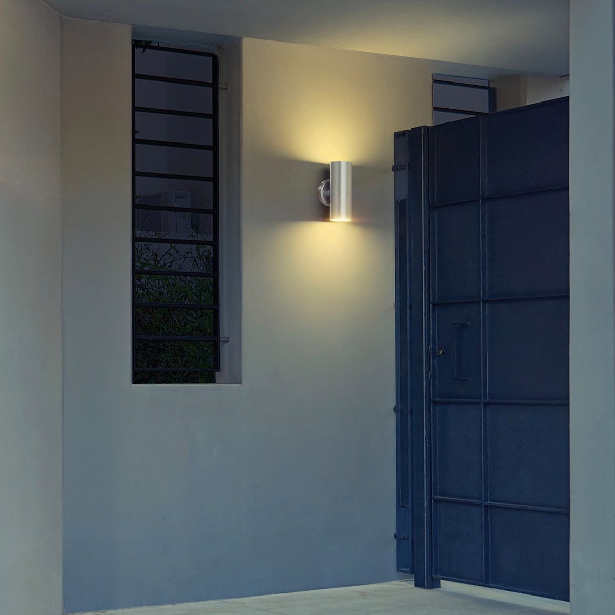 Arbotante exterior de acento, 2 spots, MR16GU10, 100 W