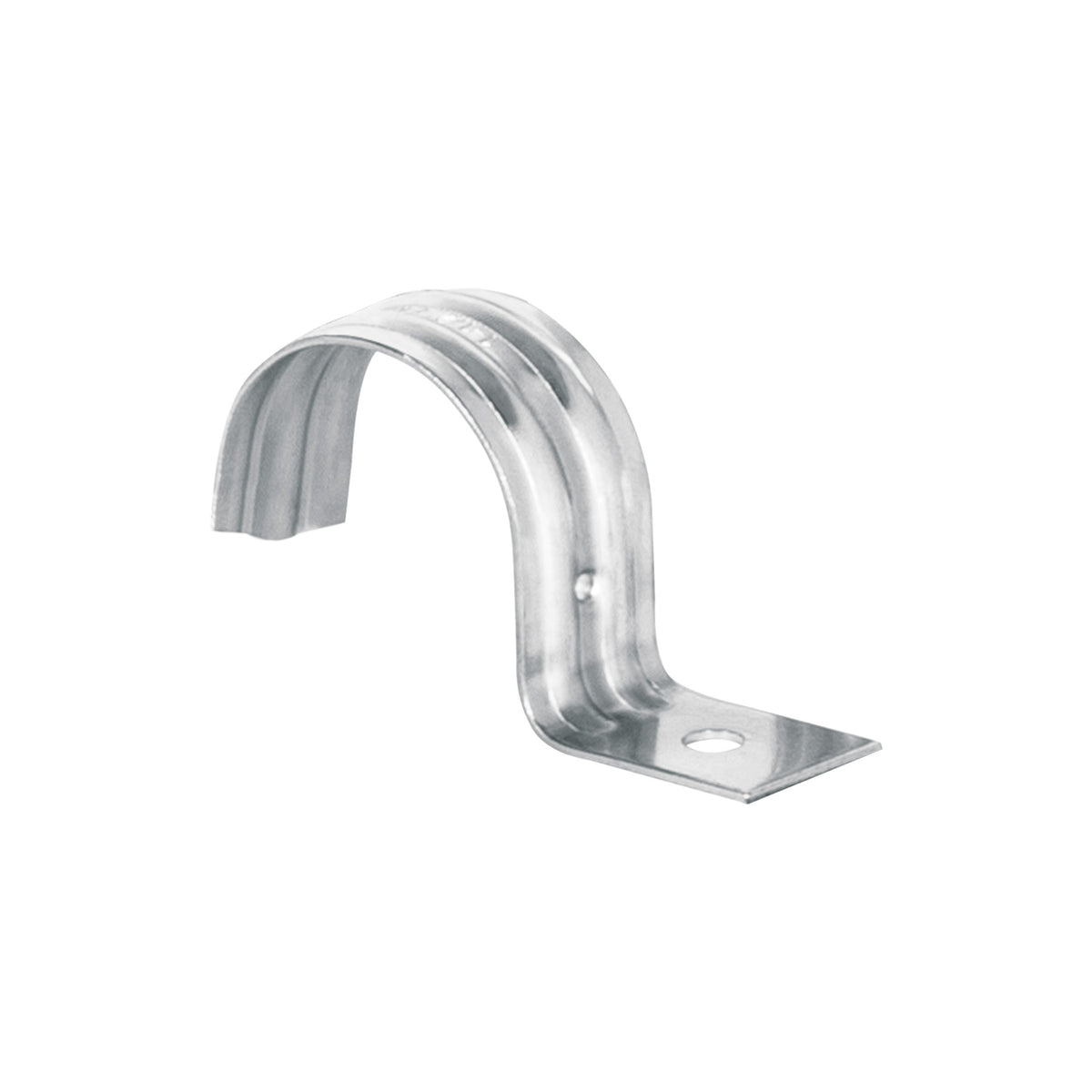 Abrazadera tubo tipo uña 1-1/2", bolsa con 5 pzas, Volteck