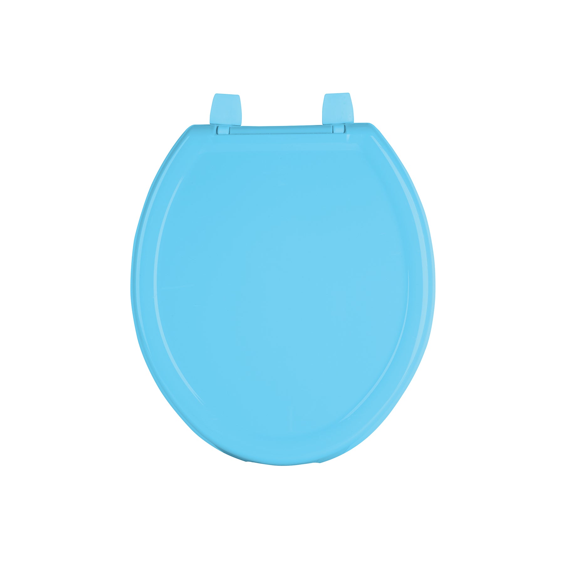 Asiento ligero con tapa para WC, azul, Foset Basic
