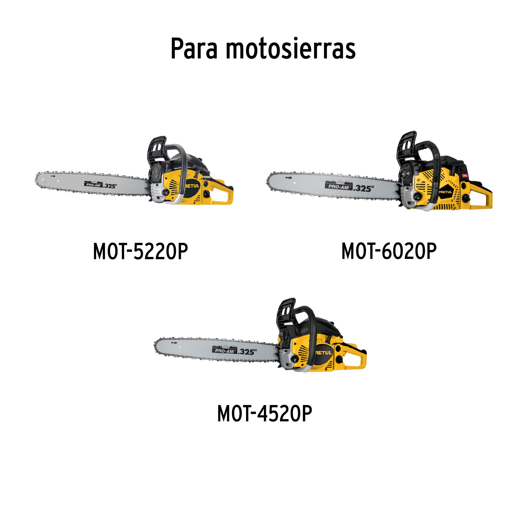 Barra de repuesto para motosierra 20", Pretul