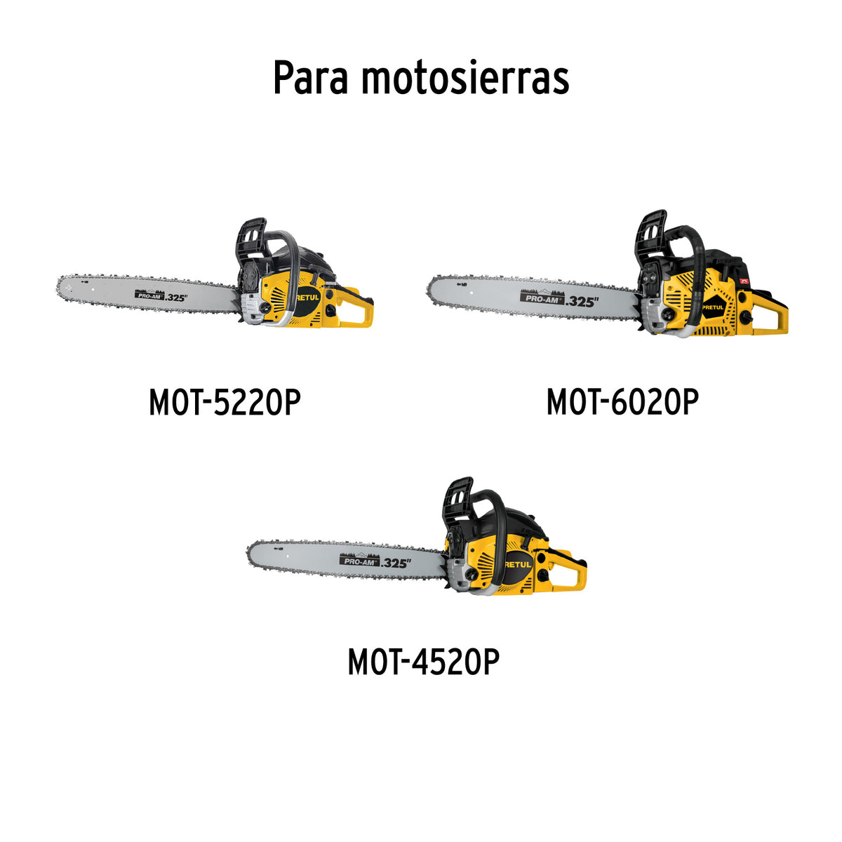 Barra de repuesto para motosierra 20", Pretul
