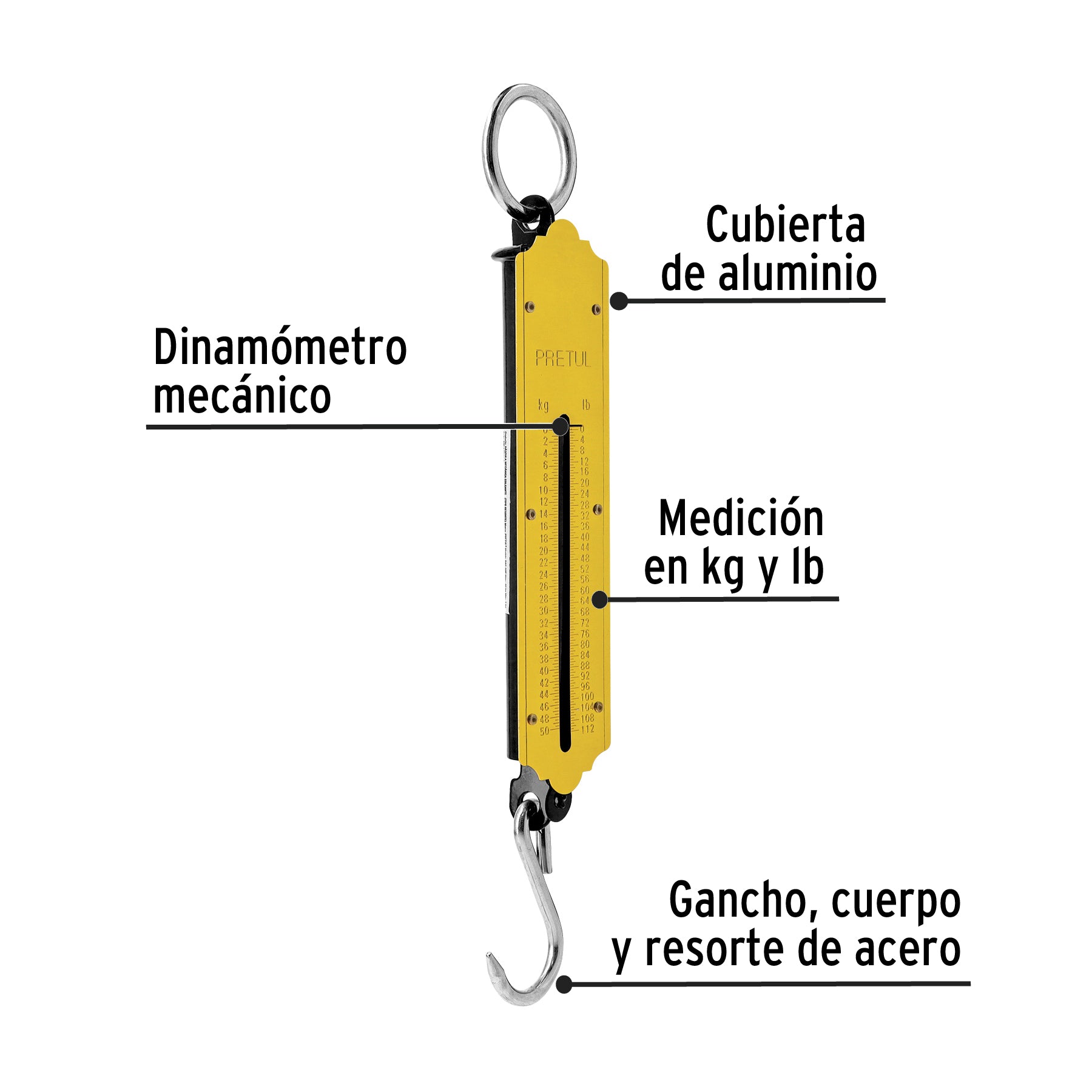 Báscula romana de resorte de 50 kg, Pretul