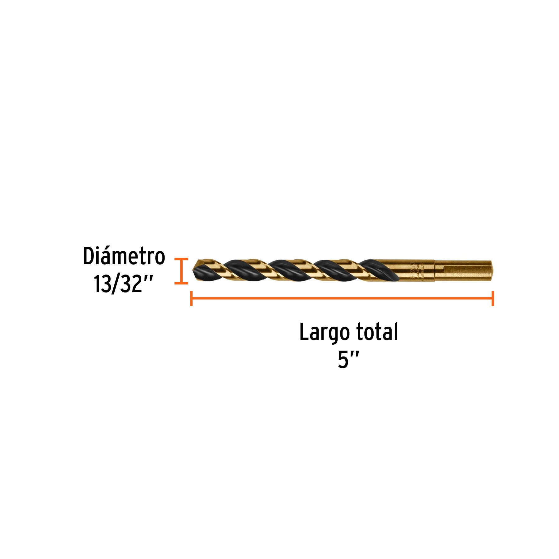 Broca de alta velocidad 13/32"