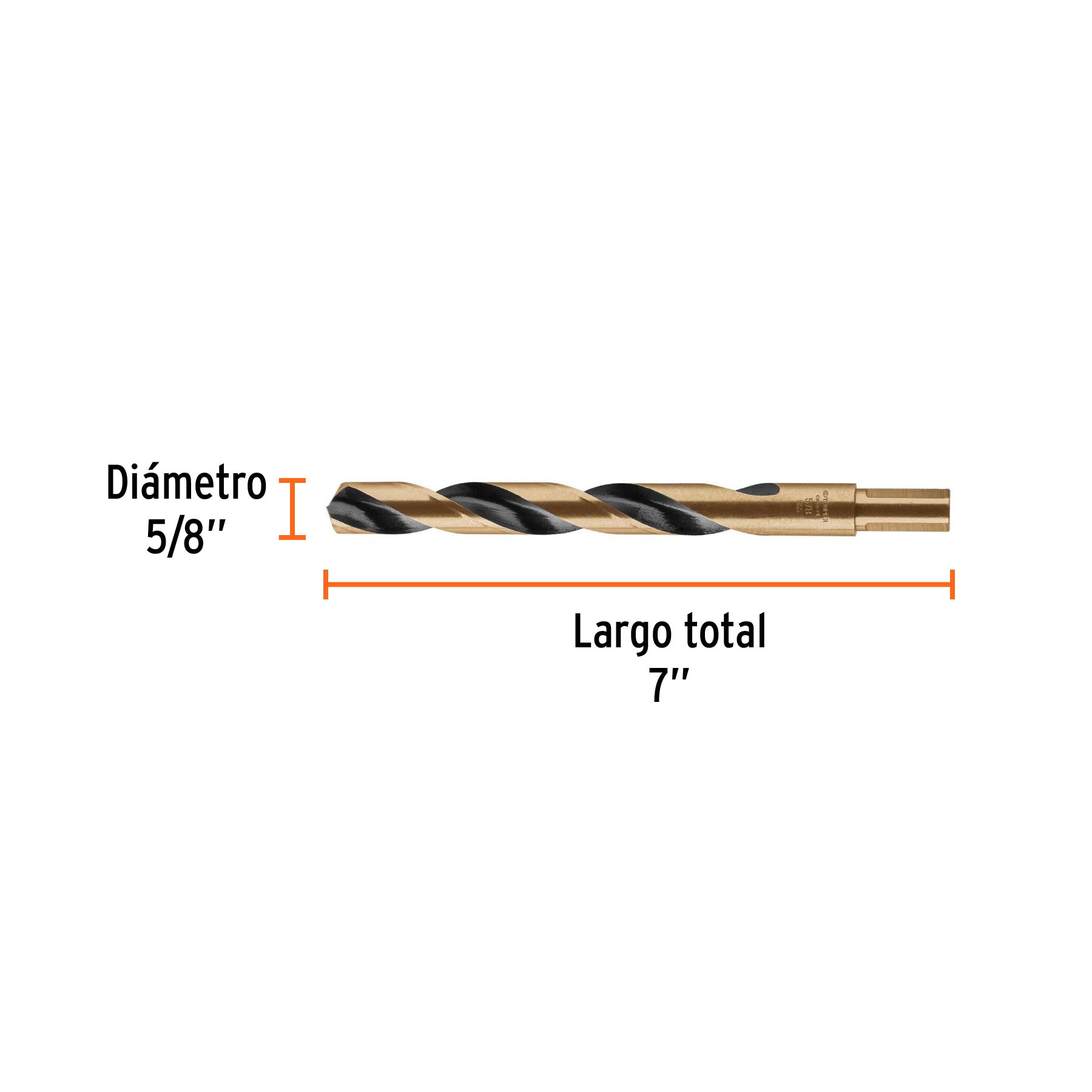 Broca de alta velocidad 5/8"