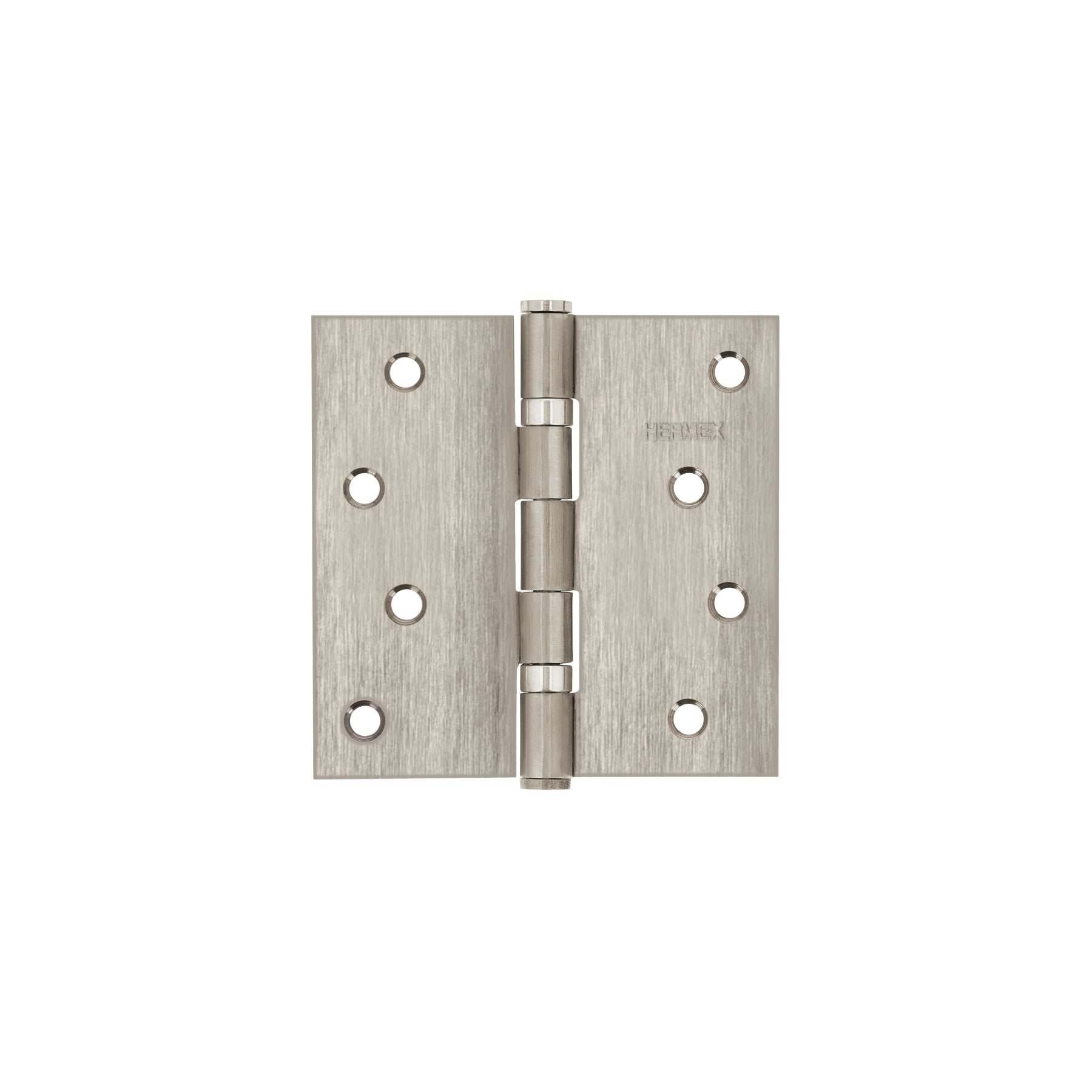 Bisagra cuadrada 4", acero inoxidable, plana
