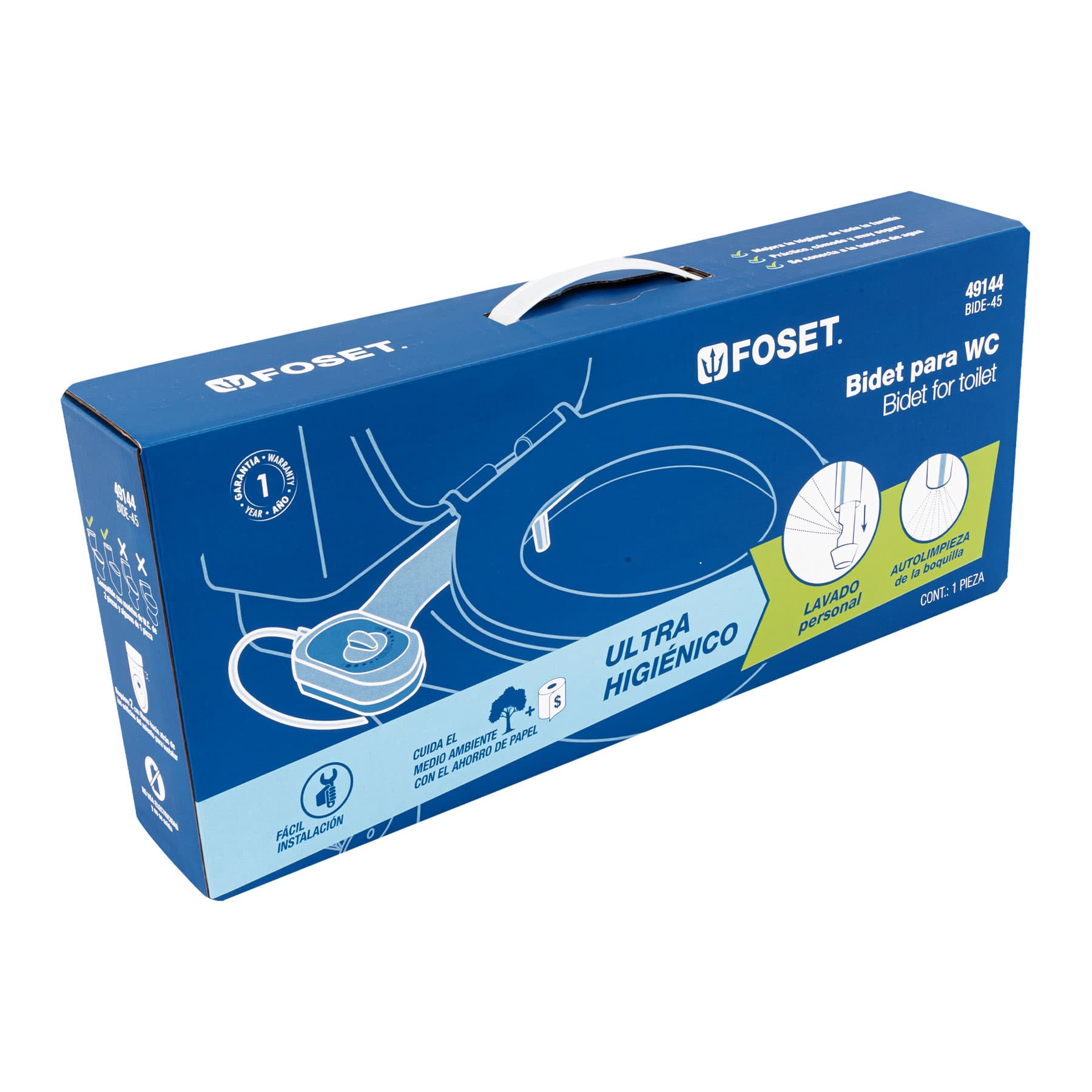 Bidet para inodoro