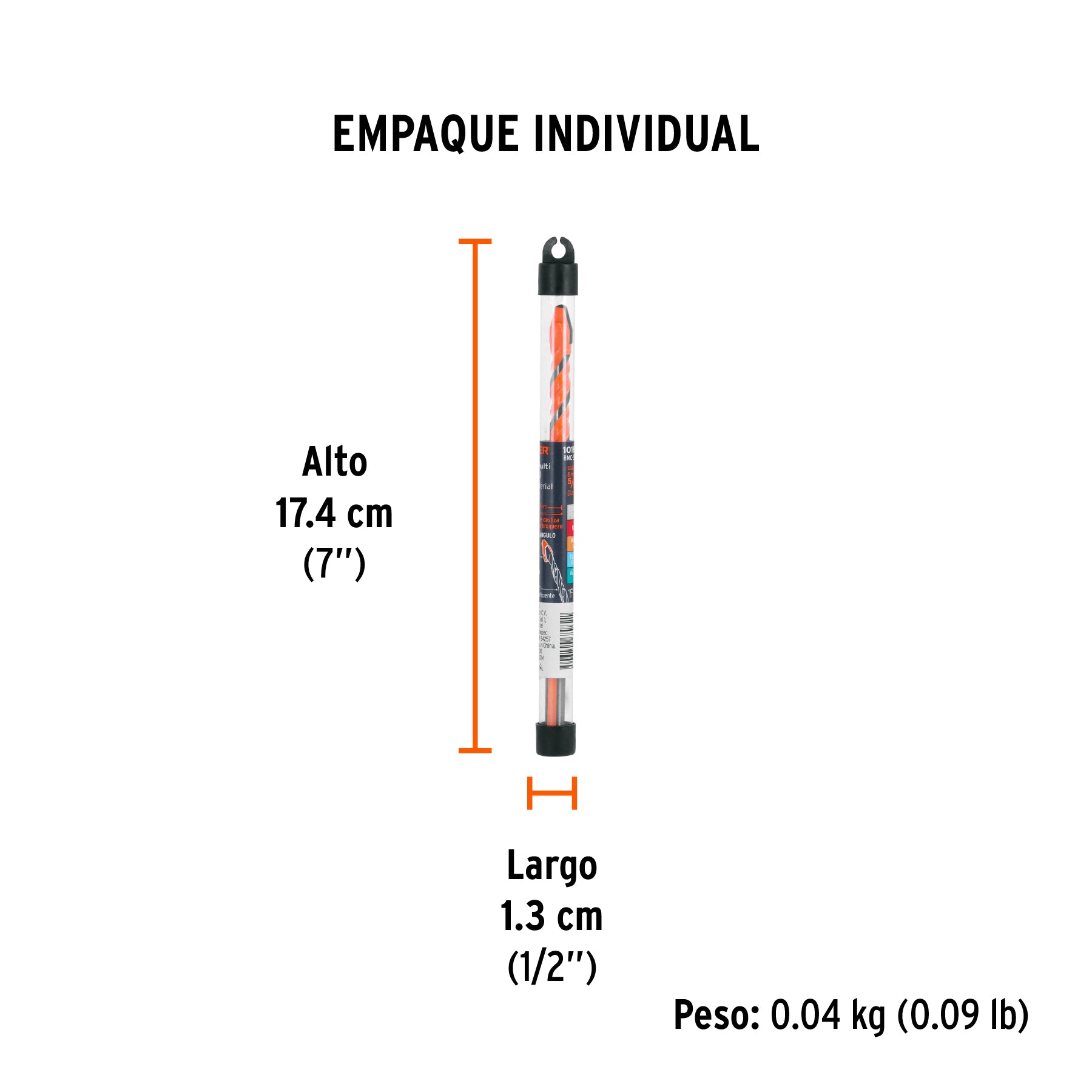 Broca multimaterial 5/16 x 6'