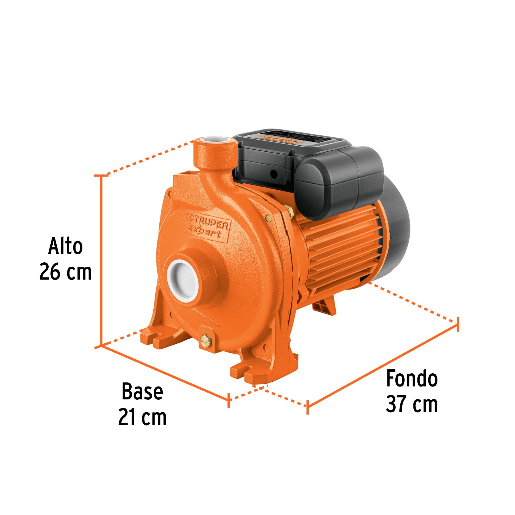 Bomba eléctrica para agua centrífuga 2 HP