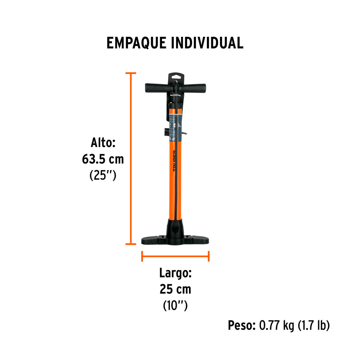 Bomba para inflar de 23"