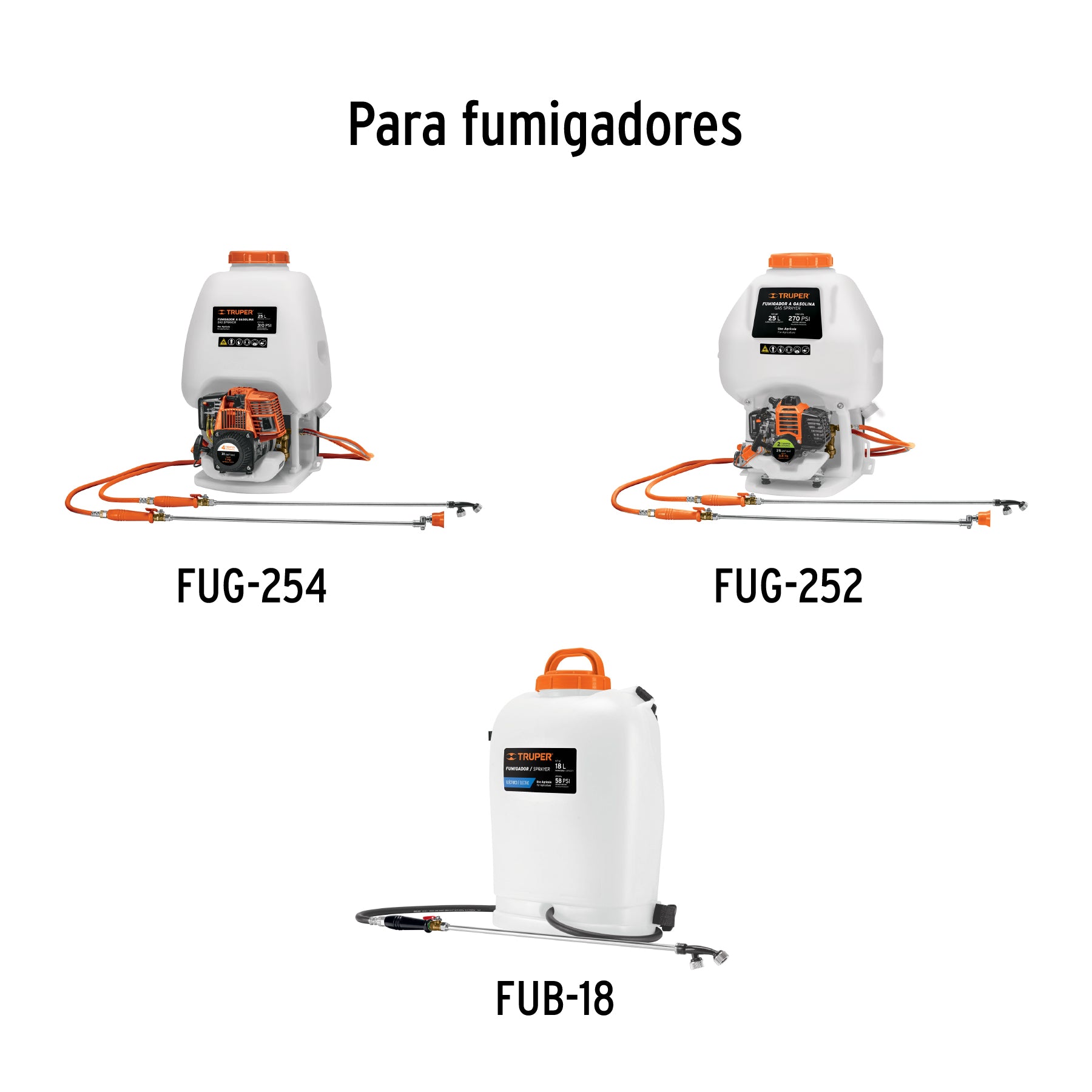 Boquilla para fumigadores a gasolina FUG-252/FUG-254, Truper