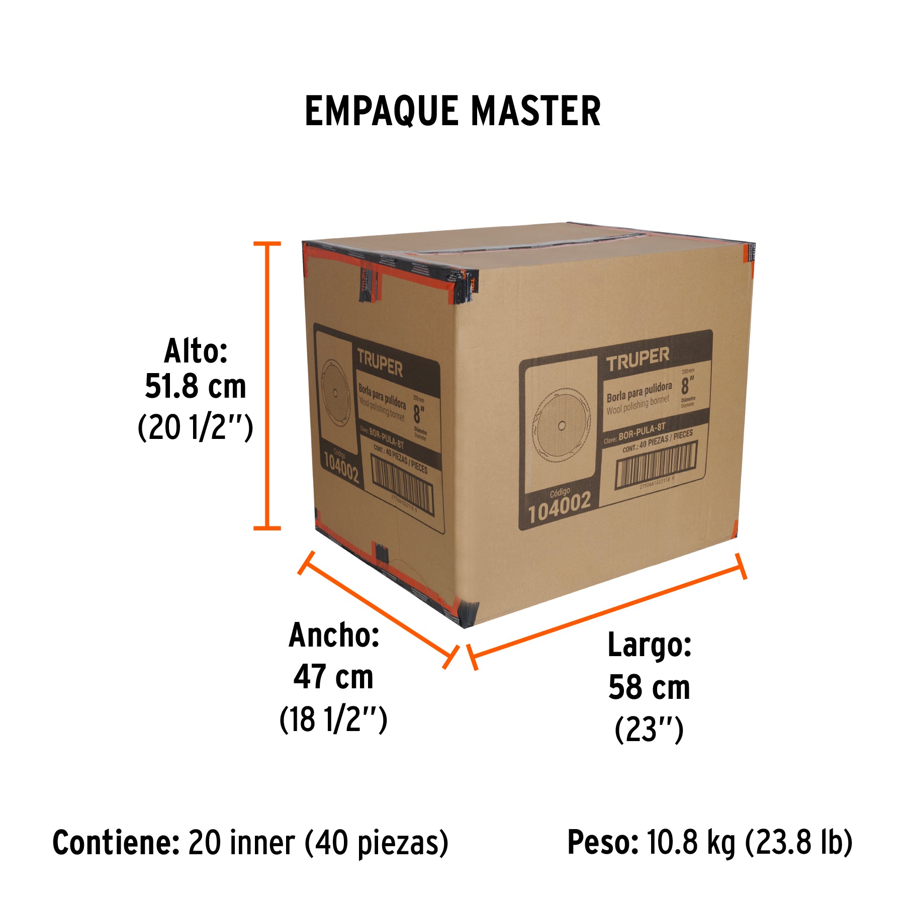 truper:BOR-PULA-8T+EM1
