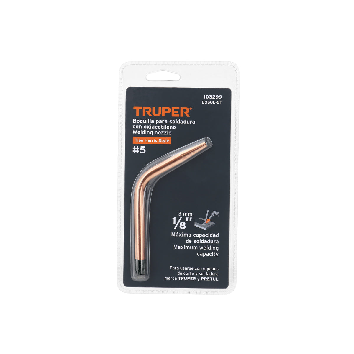 Boquilla para soldar #5, Truper