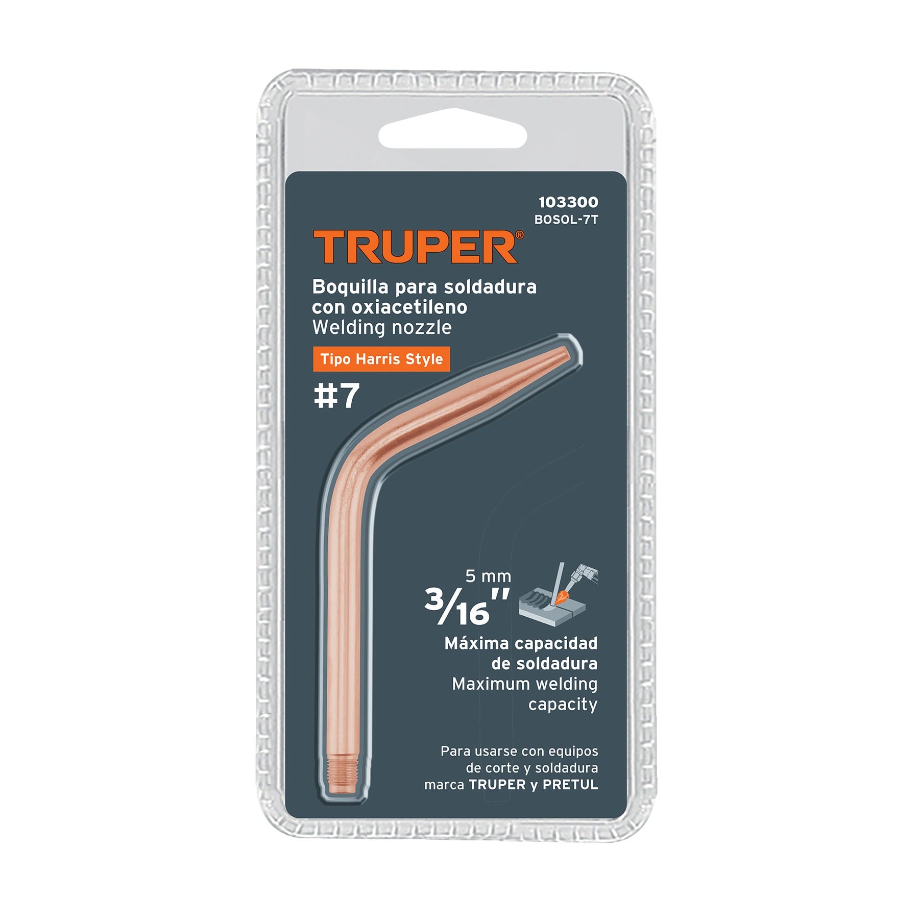Boquilla para soldar #7, Truper